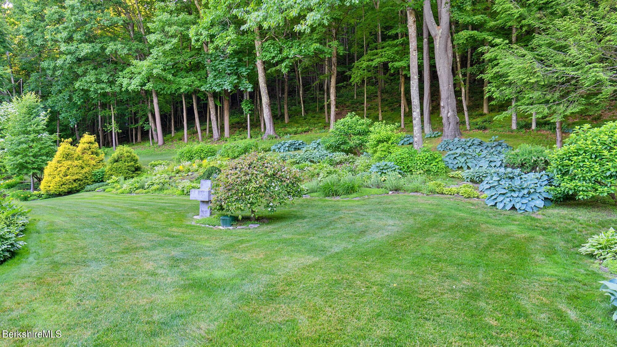 109 Under Mountain Road Lenox, MA 01240 - Photo 29 of 37 Shady garden