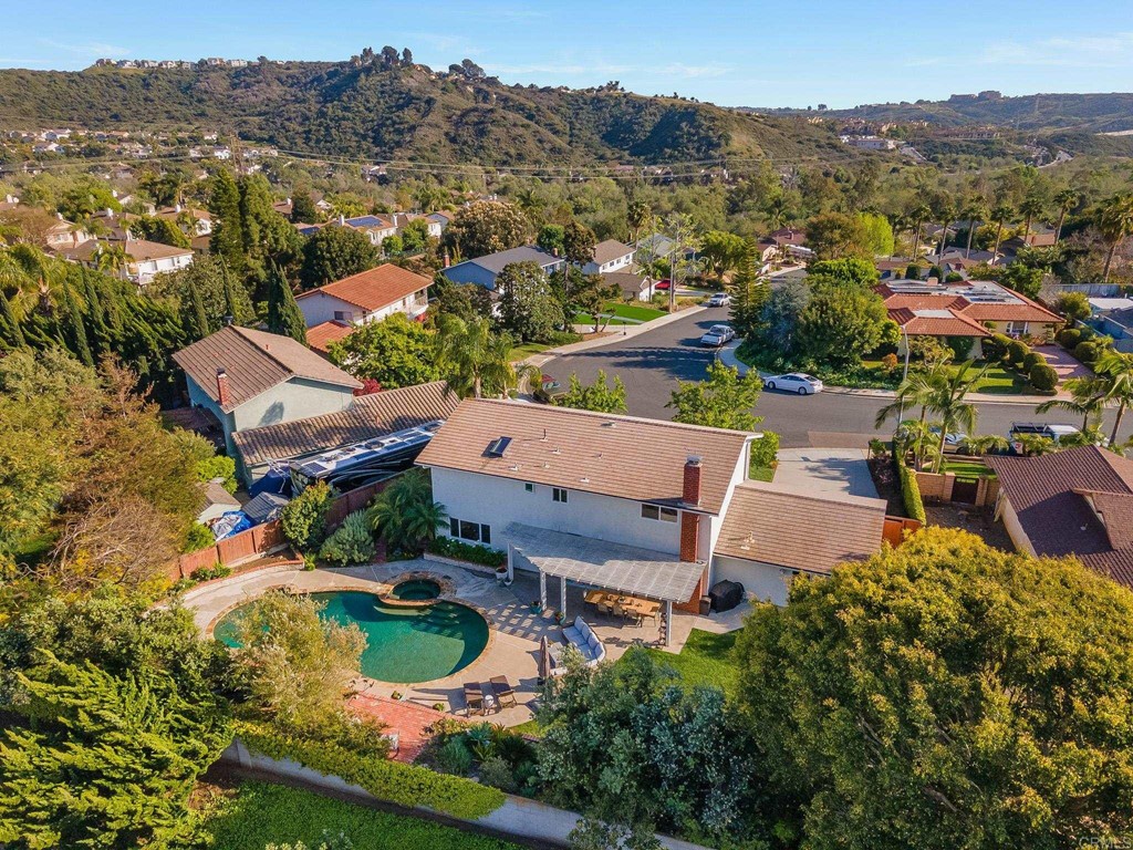 4966 Park Drive Carlsbad, CA 92008 - Photo 45 of 45 an aerial view of a house with a garden