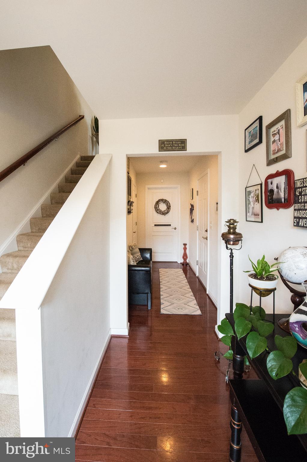 Main entry hallway