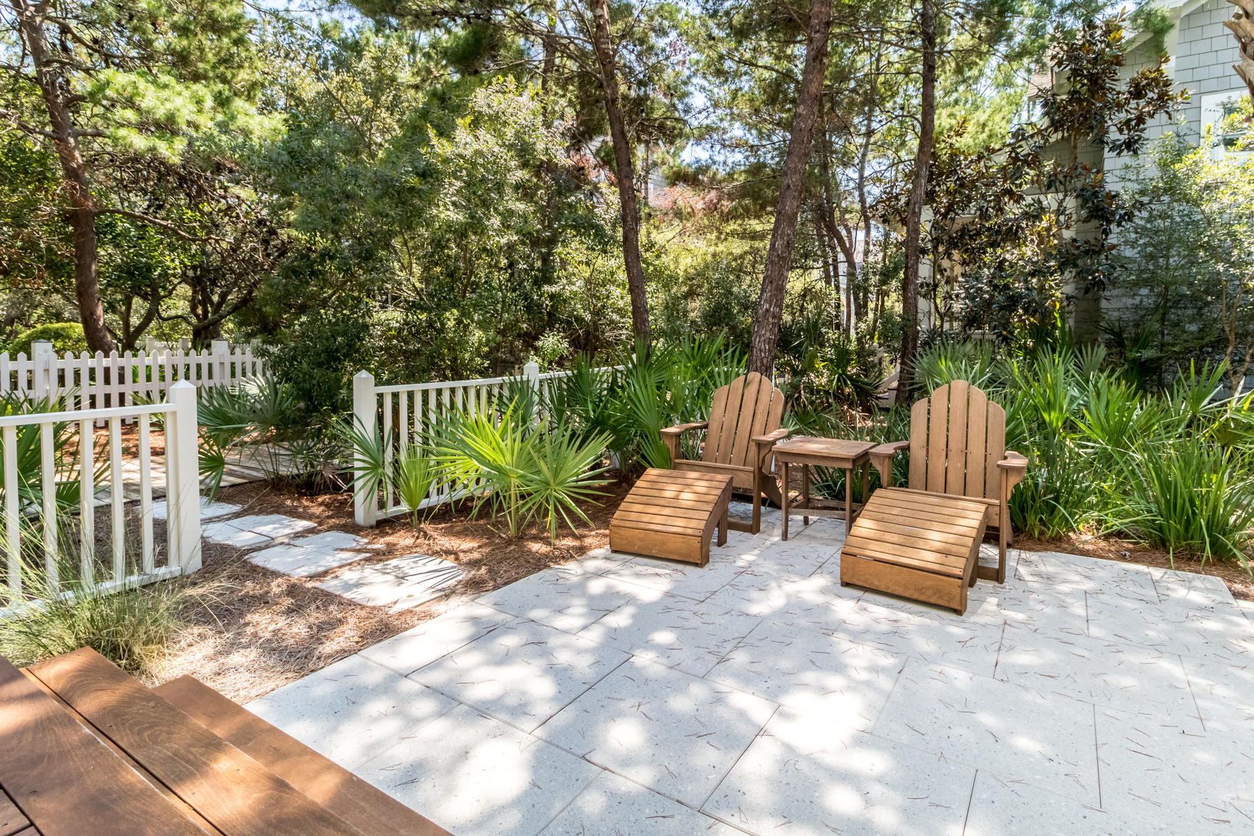 52 North Shingle Way Inlet Beach, FL 32461 - Photo 13 of 49 a view of garden with patio