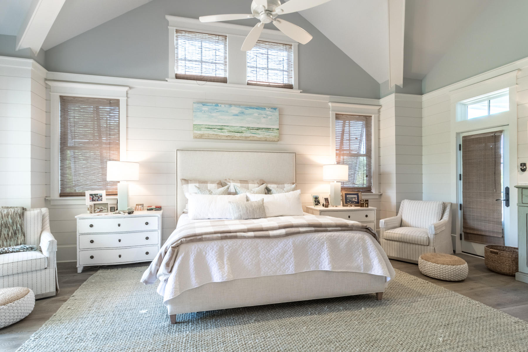 52 North Shingle Way Inlet Beach, FL 32461 - Photo 16 of 49 a bedroom with a bed and a couch