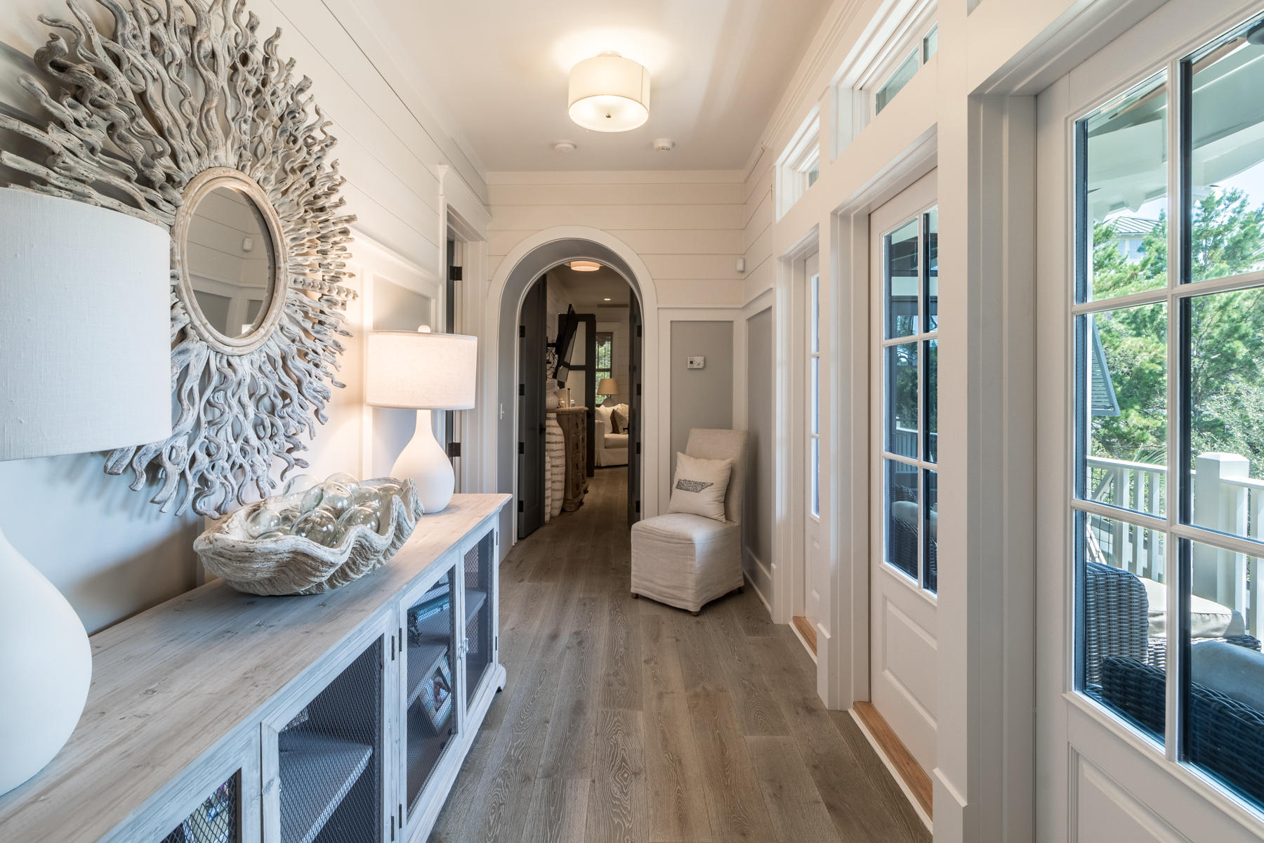 52 North Shingle Way Inlet Beach, FL 32461 - Photo 20 of 49 a living room with furniture and wooden floor