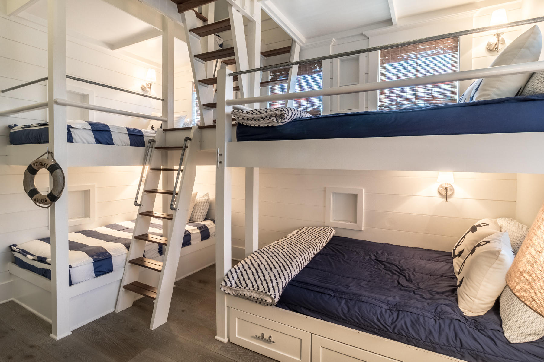52 North Shingle Way Inlet Beach, FL 32461 - Photo 26 of 49 a view of entryway and hall with wooden floor