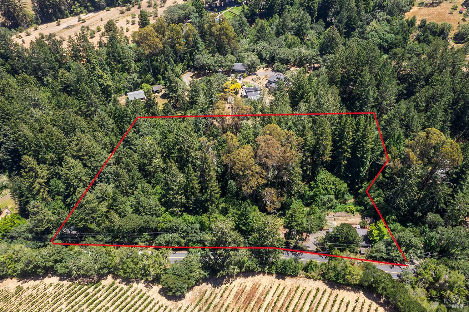 10215 Occidental Road Sebastopol, CA 95472 - Photo 45 of 50 Any markings, outlines, or indicators shown on aerial images are for visual reference only and do not represent accurate property boundaries or legal property lines AND are not intended to serve as a survey of any property.
