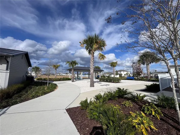 a view of a yard with cars