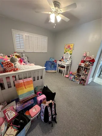 a view of a livingroom with toys