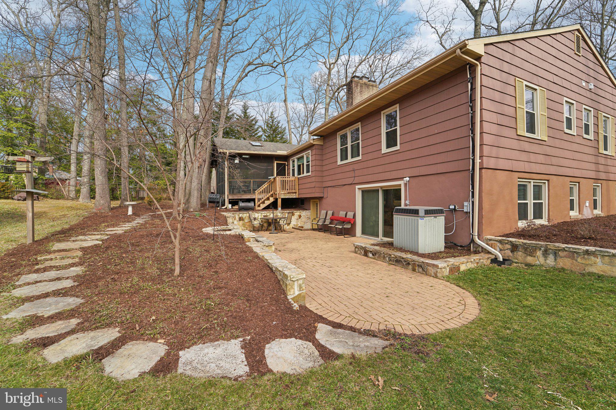 100 Stauffer Road Severna Park, MD 21146 - Photo 31 of 53 Paver Patio and Flag Stones that lead to the Front