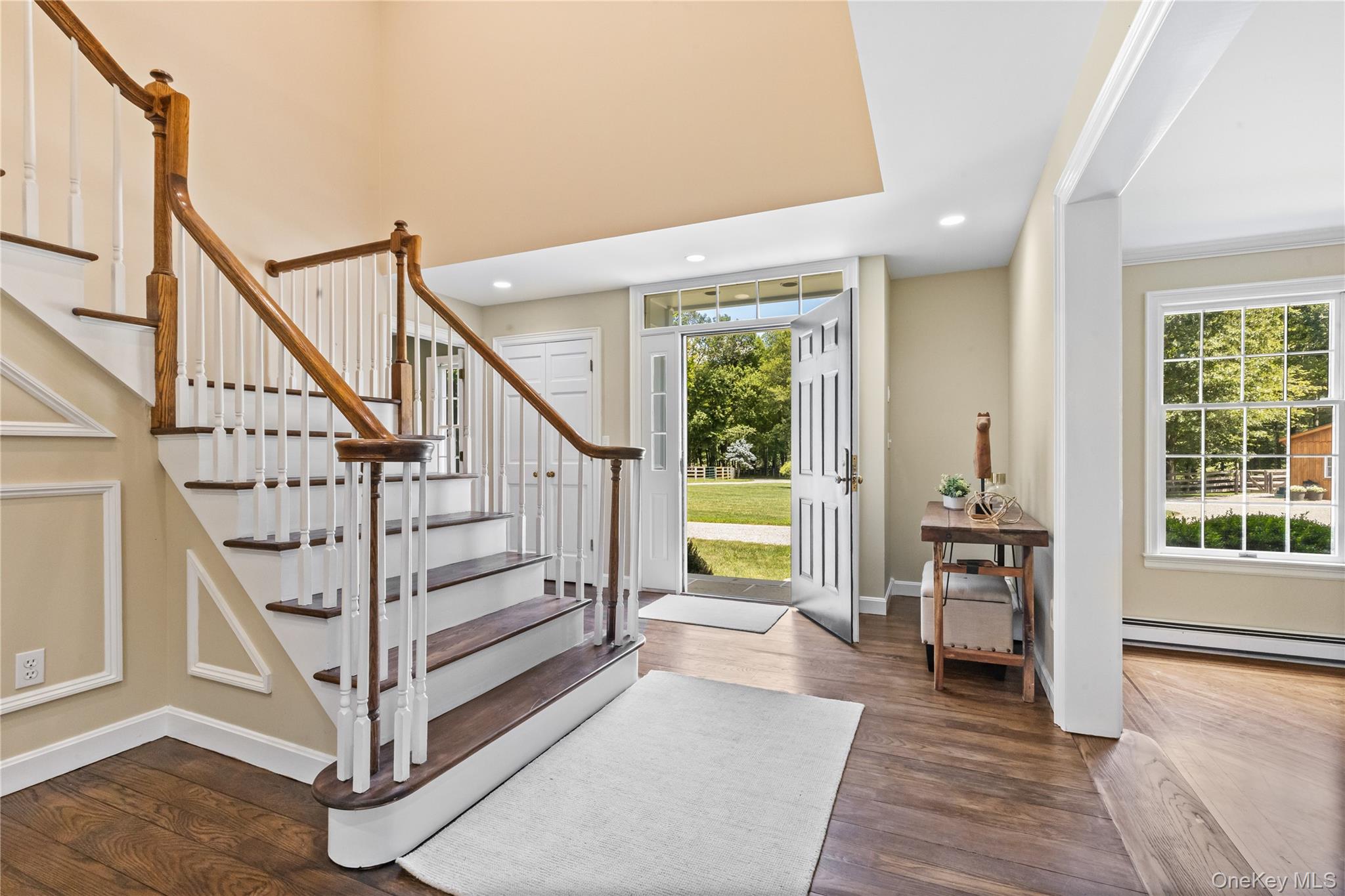 175 Finch Road North Salem, NY 10560 - Photo 4 of 44 a view of an entryway with wooden floor and windows