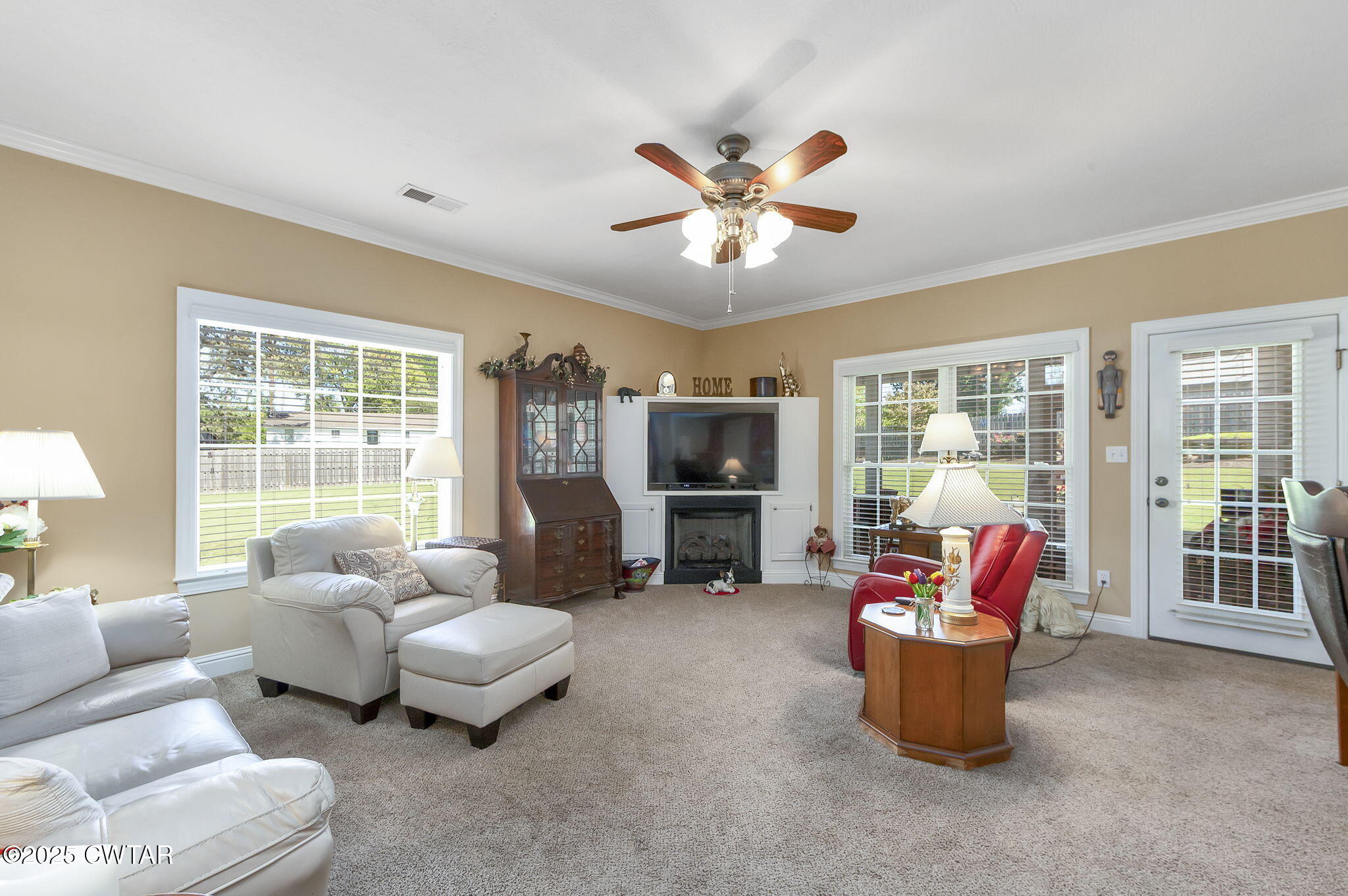 188 Quail Ridge Jackson, TN 38305 - Photo 4 of 29 a living room with furniture and a floor to ceiling window