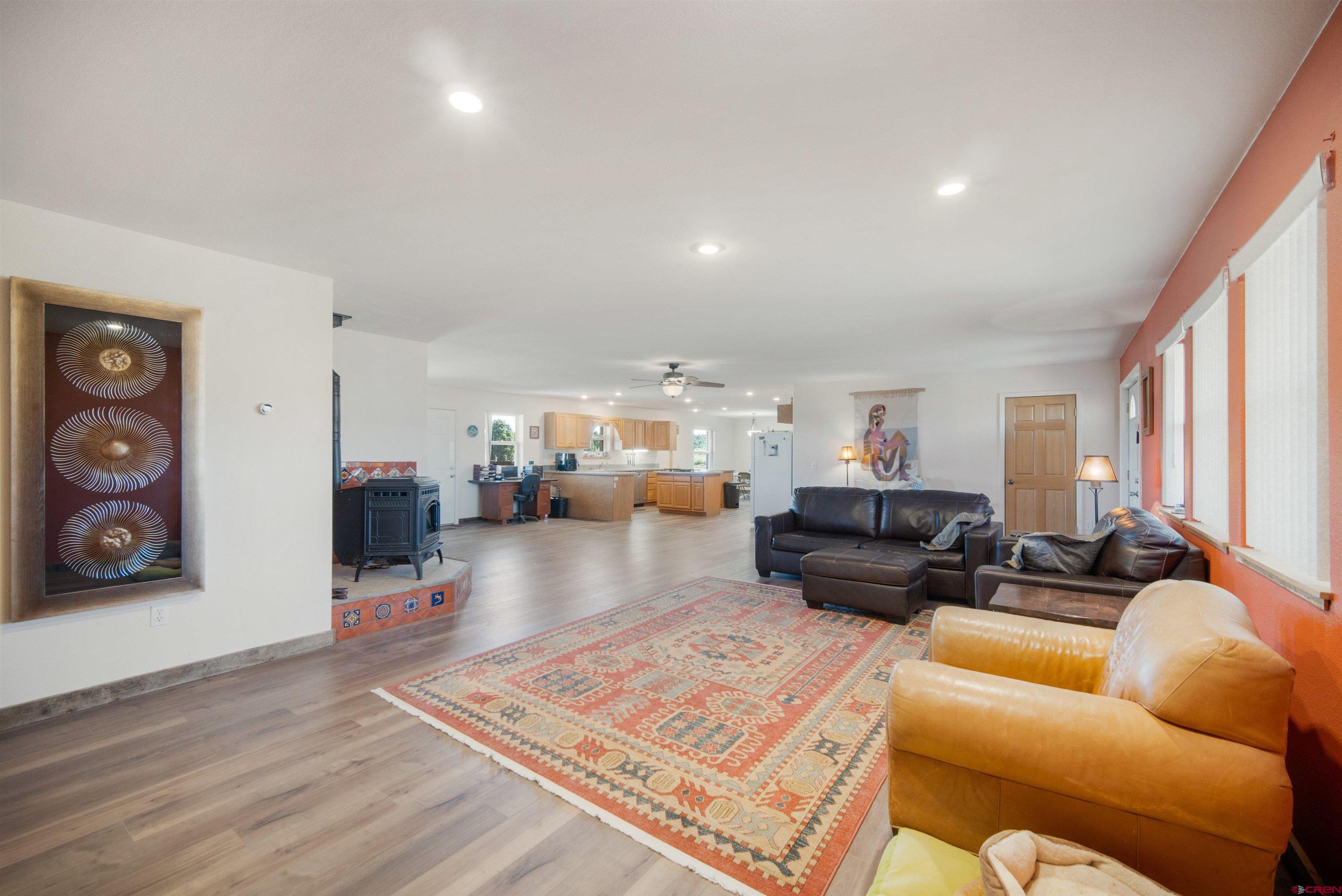 660 Road 8k Egnar, CO 81325 - Photo 7 of 30 a living room with furniture and a wooden floor