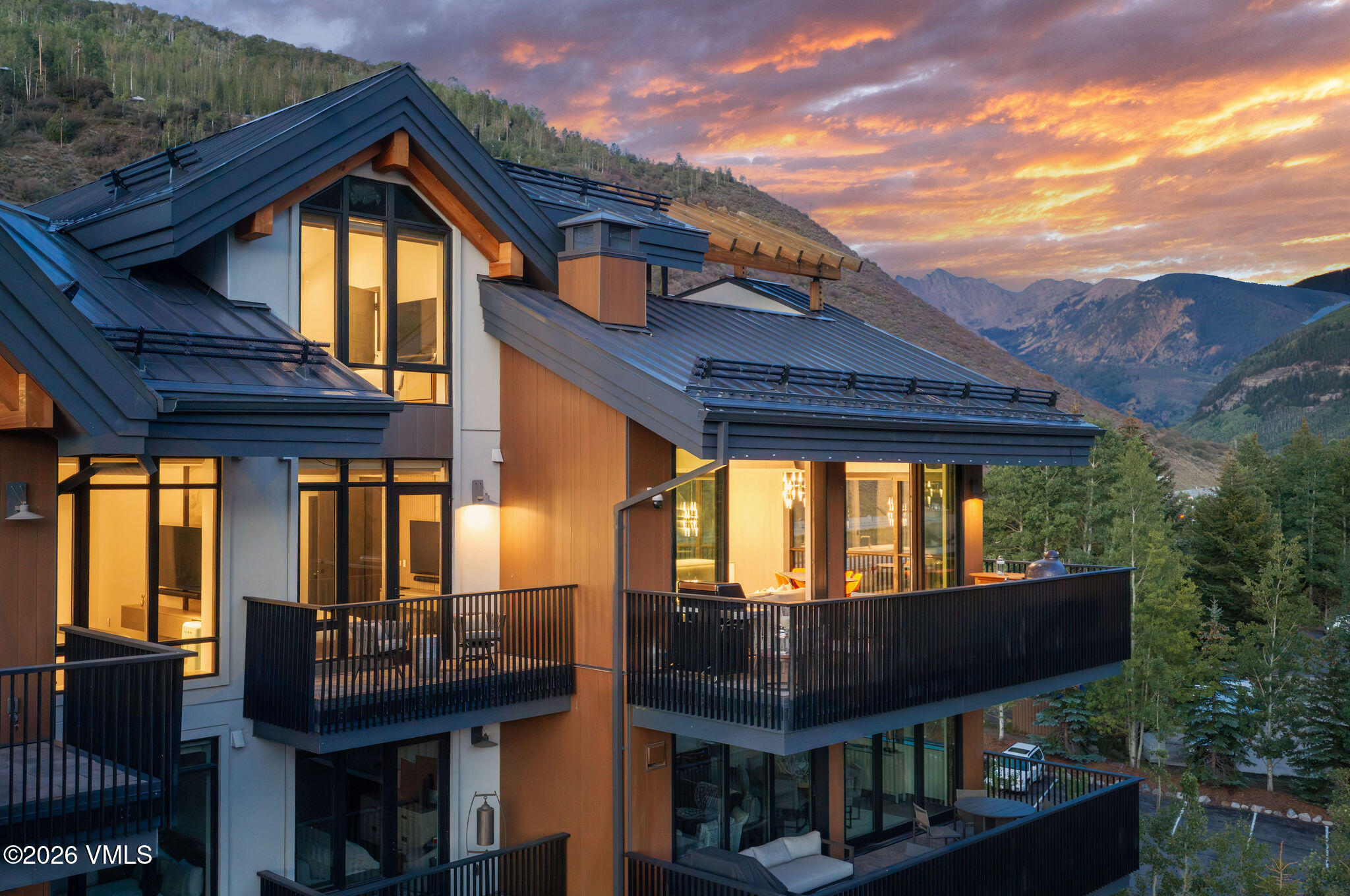430 South Frontage Road East, Unit 406 Vail, CO 81657 - Photo 1 of 19 2509_altus_ph_406_aerial_d