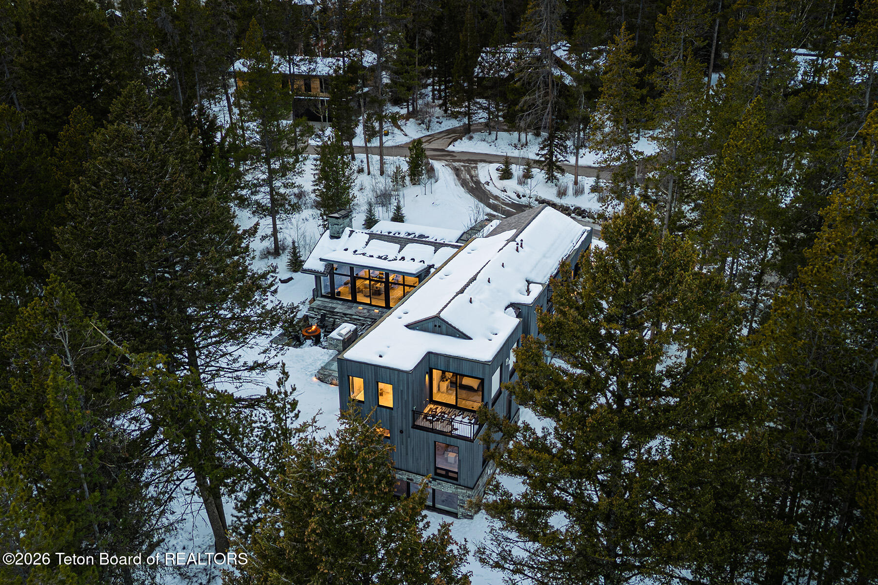 7750 Lower Granite Ridge Road Teton Village, WY 83025 - Photo 17 of 70 7750GraniteRidgeDrone_JGPhoto-7