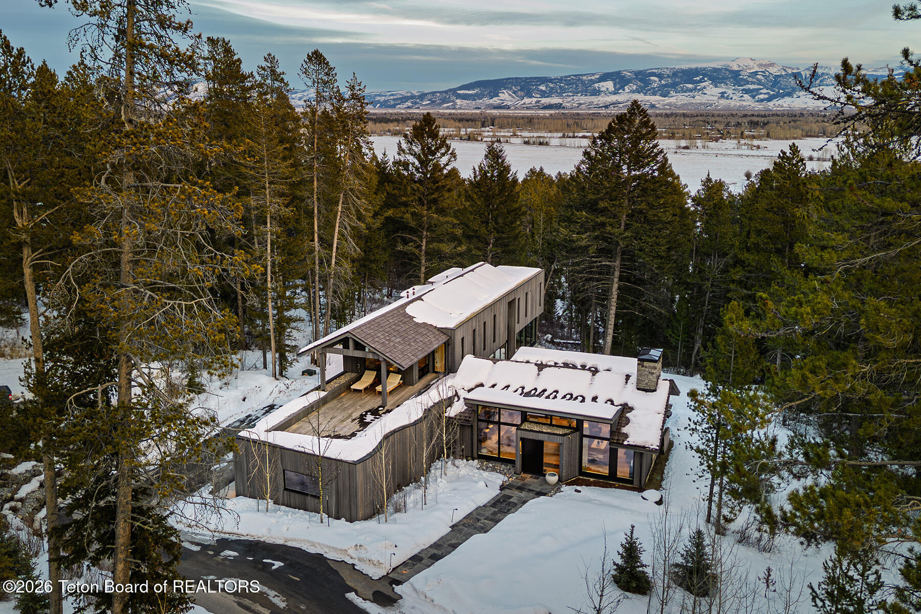 7750 Lower Granite Ridge Road Teton Village, WY 83025 - Photo 3 of 70 7750GraniteRidgeDrone_JGPhoto-2