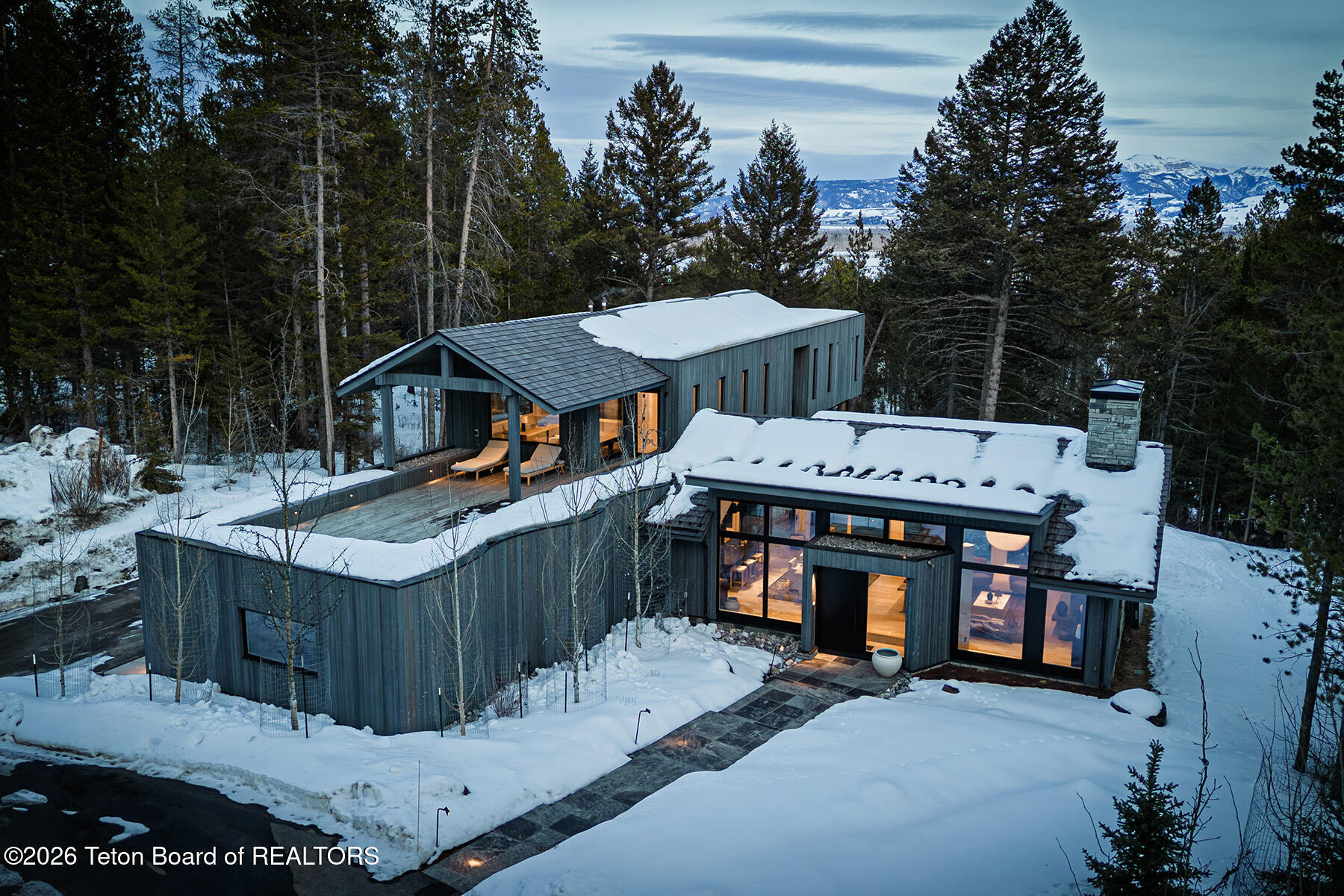 7750 Lower Granite Ridge Road Teton Village, WY 83025 - Photo 4 of 70 7750GraniteRidgeDrone_JGPhoto-11