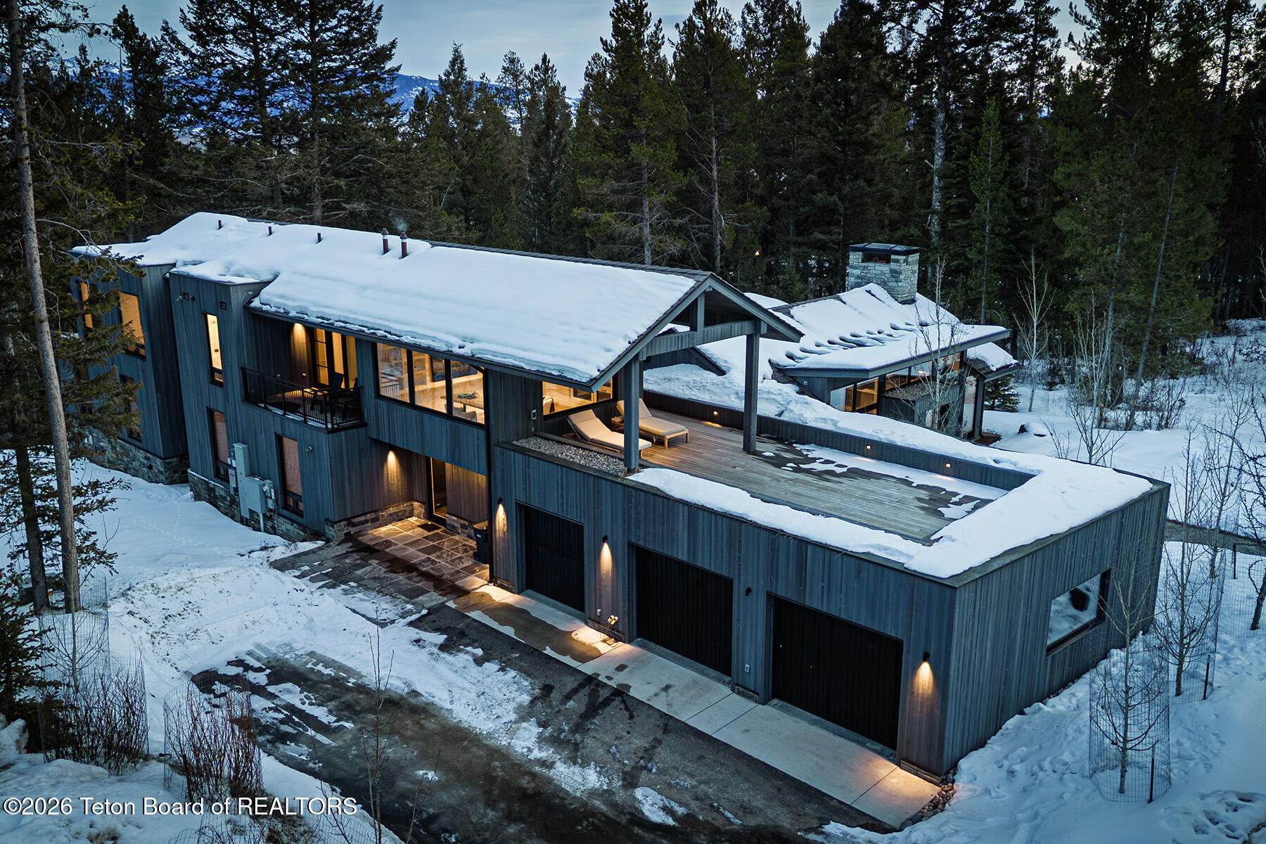 7750 Lower Granite Ridge Road Teton Village, WY 83025 - Photo 7 of 70 7750GraniteRidgeDrone_JGPhoto-12