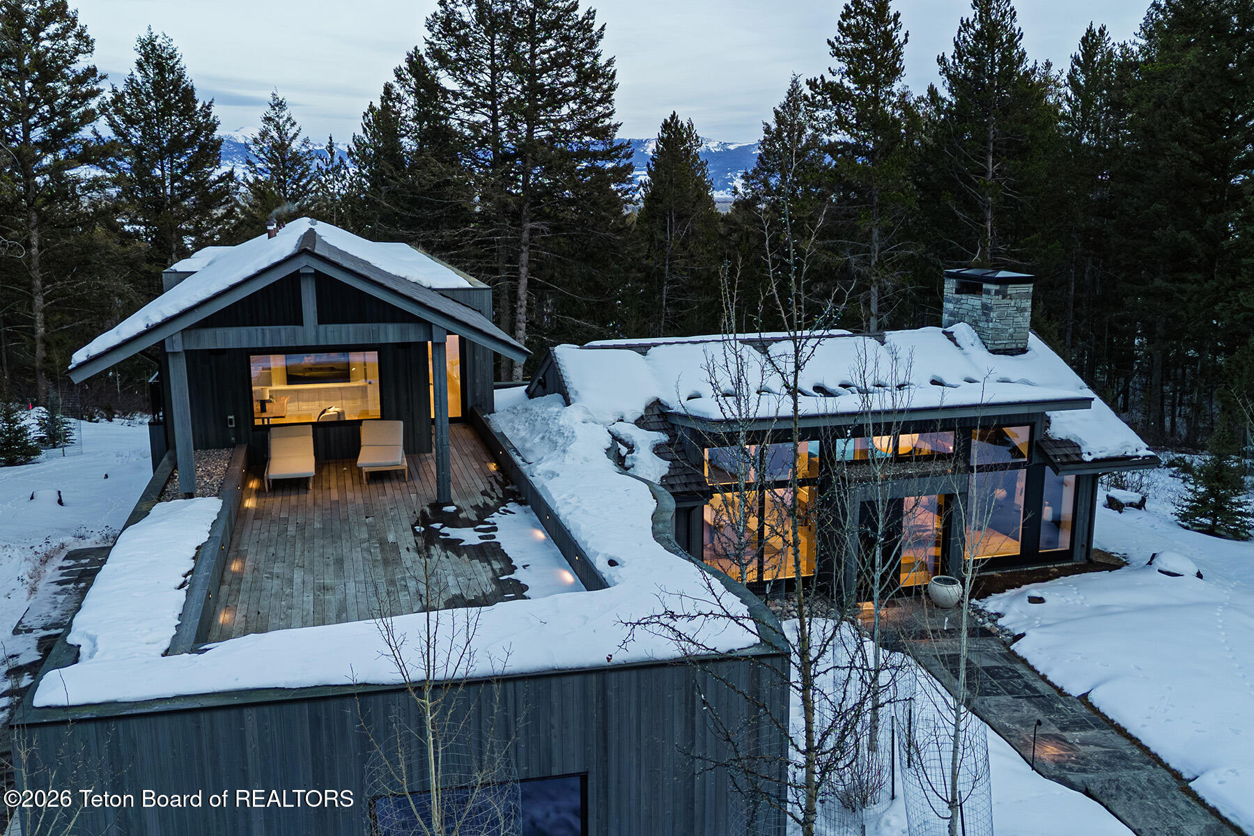 7750 Lower Granite Ridge Road Teton Village, WY 83025 - Photo 8 of 70 7750GraniteRidgeDrone_JGPhoto-13