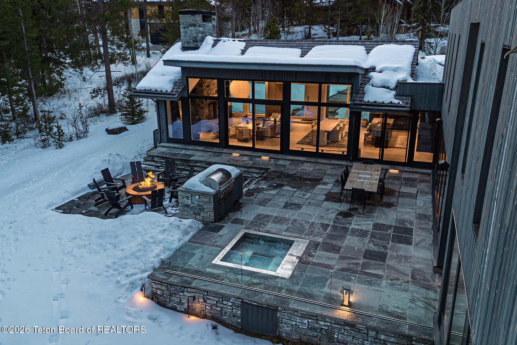 7750 Lower Granite Ridge Road Teton Village, WY 83025 - Photo 10 of 70 7750GraniteRidgeDrone_JGPhoto-9