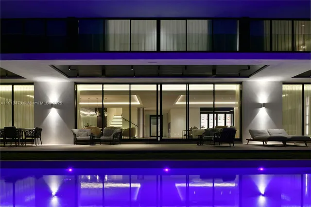 a view of outdoor space with garden