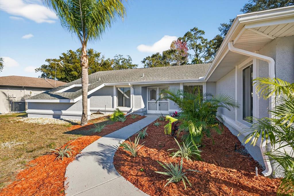 8078 Pagoda Drive Spring Hill, FL 34606 - Photo 41 of 54 a house with palm tree in front of it
