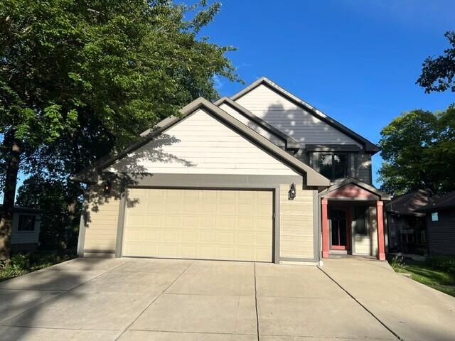 7325 West Wind Lake Road Waterford, WI 53185 - Photo 1 of 69 Front View Of Home W/2.5 Attached Garage