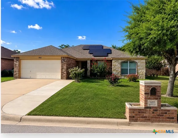 $268,000 | 322 Hamilton Court, Belton, TX 76513