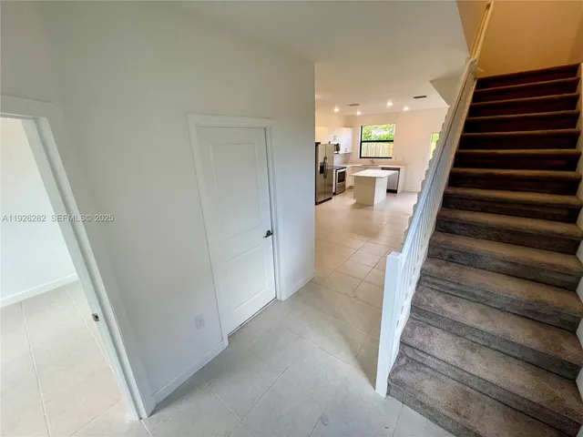 a view of entryway and hall