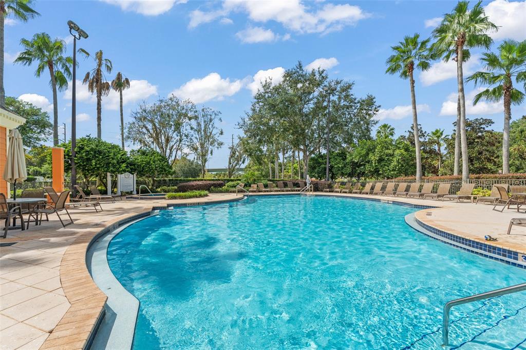 868 Assembly Court Reunion, FL 34747 - Photo 34 of 43 a view of a swimming pool with a patio