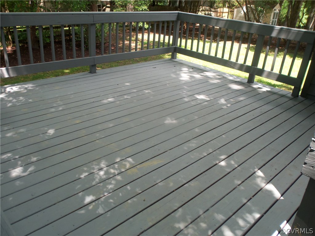2906 Brookforest Road Midlothian, VA 23112 - Photo 13 of 13 a view of wooden deck