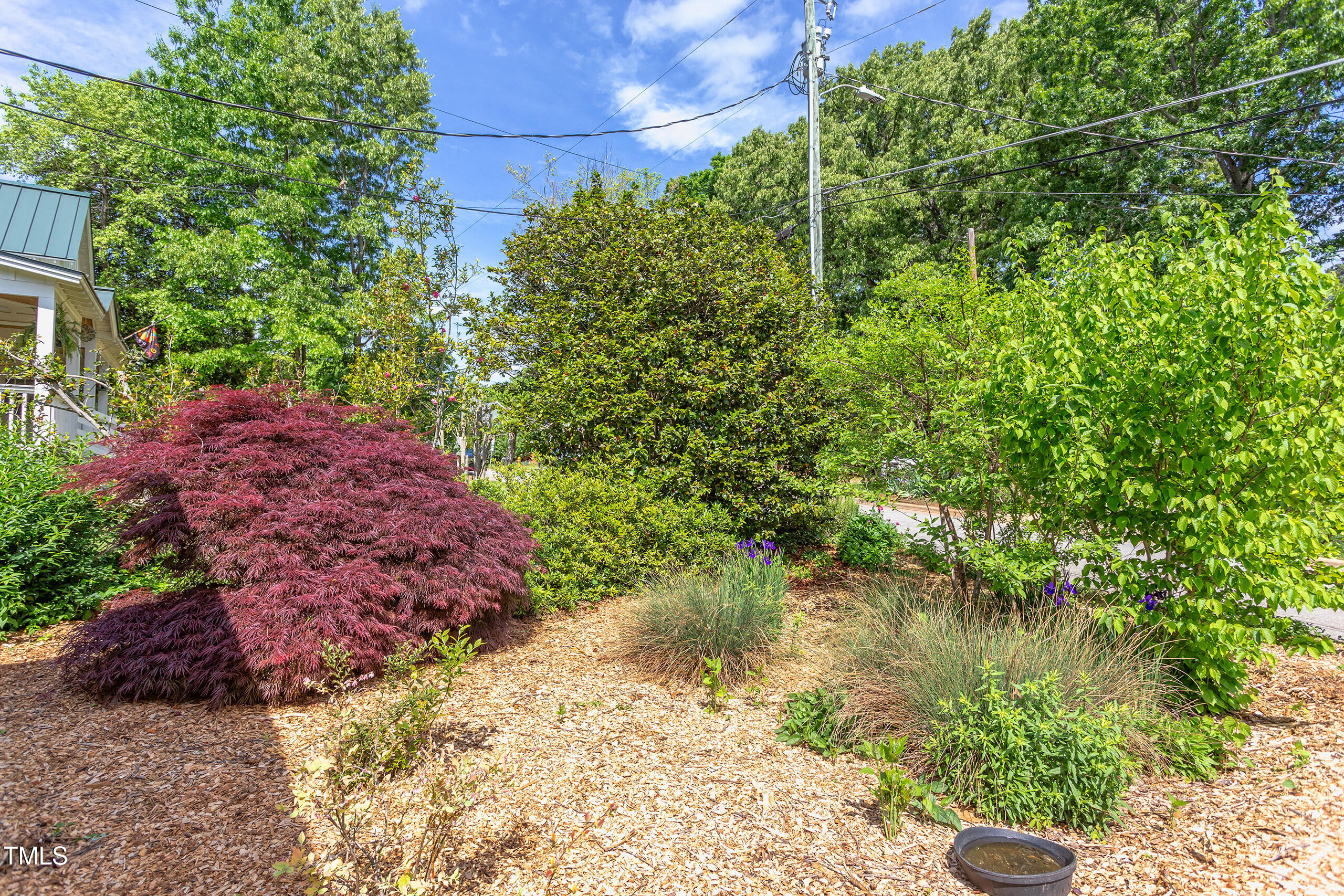 2811 Van Dyke Avenue Raleigh, NC 27607 - Photo 50 of 57 a view of a garden with a lake