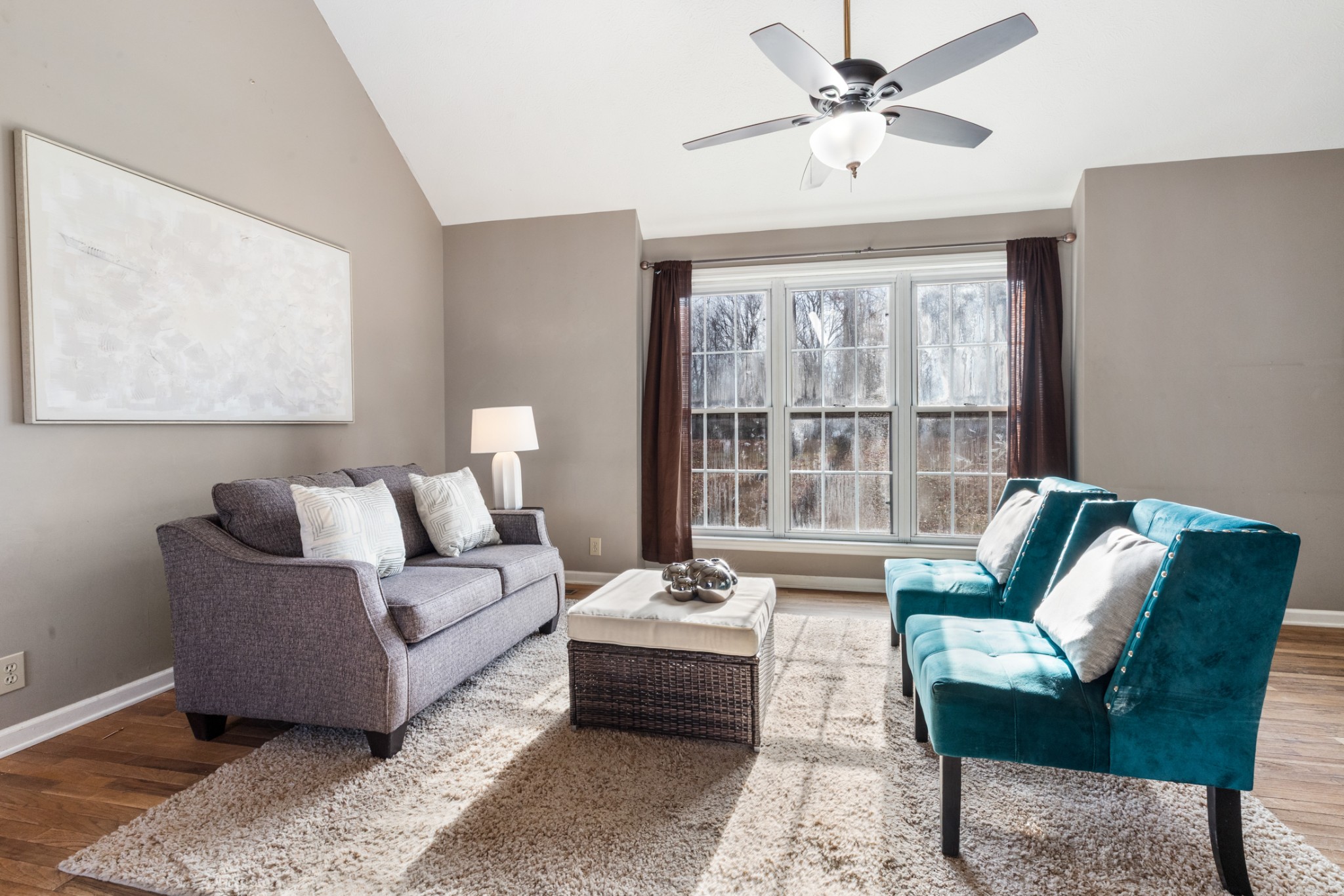 251 Rouse Road Dickson, TN 37055 - Photo 5 of 46 a living room with furniture and a large window