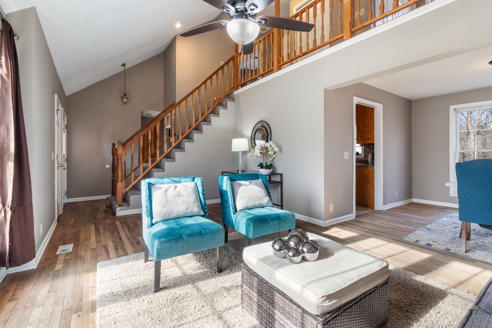 251 Rouse Road Dickson, TN 37055 - Photo 6 of 46 a living room with furniture and wooden floor