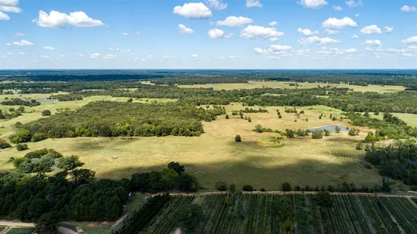 a view of an ocean and beach