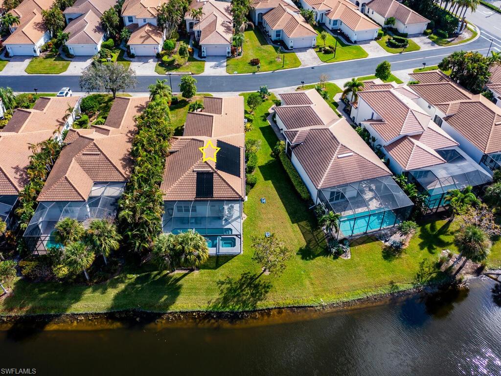 8541 Peppertree Way Naples, FL 34114 - Photo 26 of 36 Birds eye view of property showing spacious side yard
