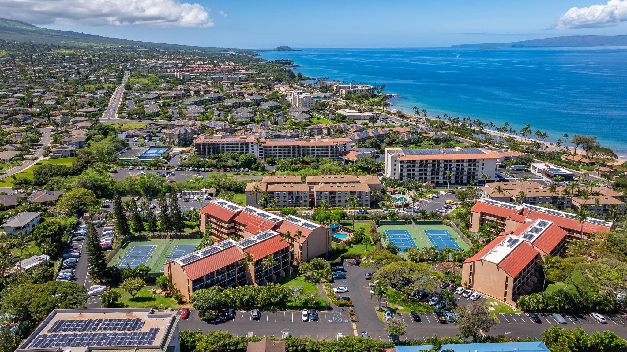2191 South Kihei Road, Unit 2306 Kihei, HI 96753 - Photo 28 of 41 an aerial view of multiple house