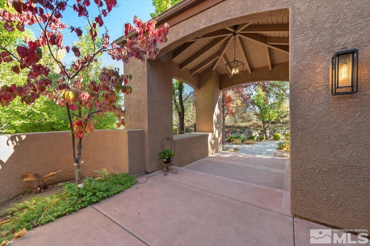 14235 Powder River Court Reno, NV 89511 - Photo 5 of 40 a front view of a house with garden