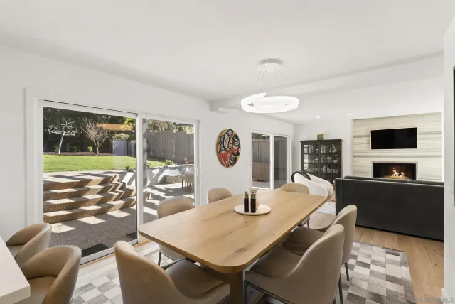 a kitchen with a sink cabinets and window