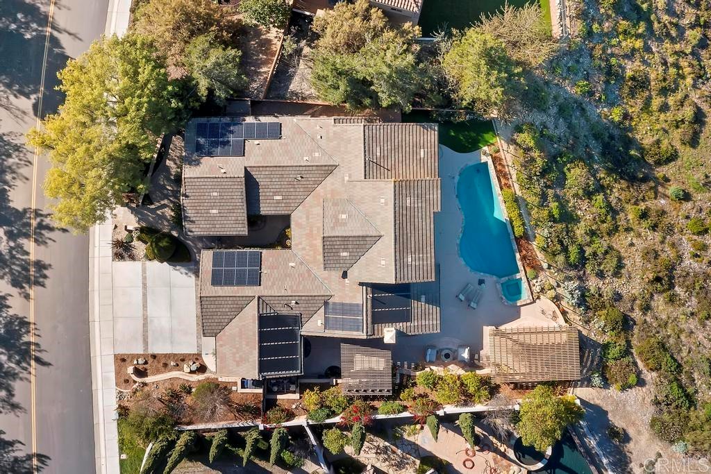 1464 Schoolhouse Way San Marcos, CA 92078 - Photo 42 of 48 an aerial view of residential houses with outdoor space
