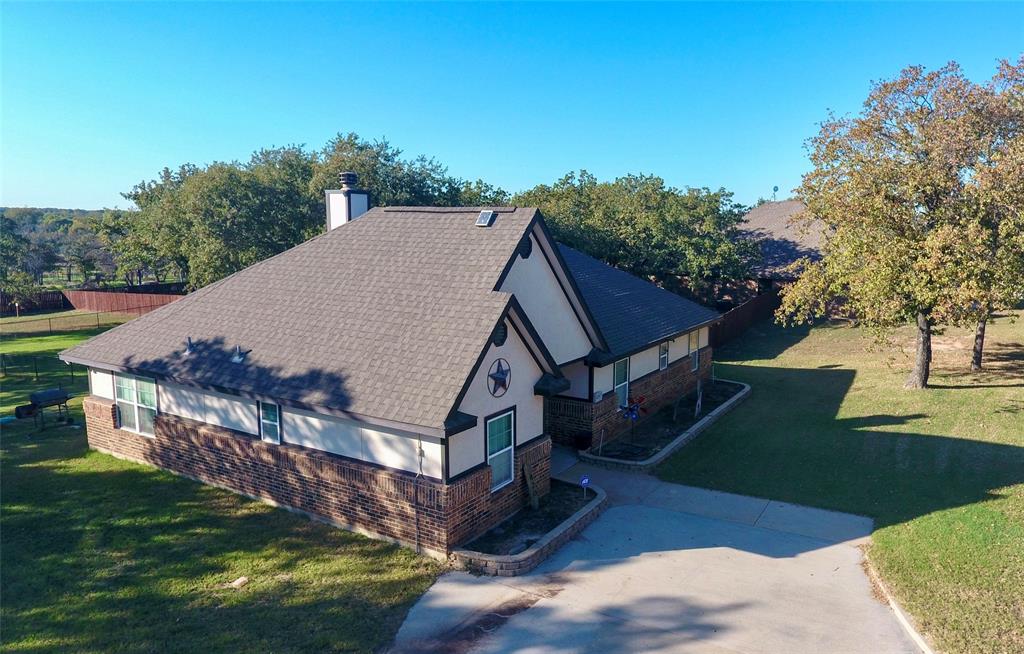 420 Sessums Road Springtown, TX 76082 - Photo 36 of 40 Bird's eye view new roof 2020