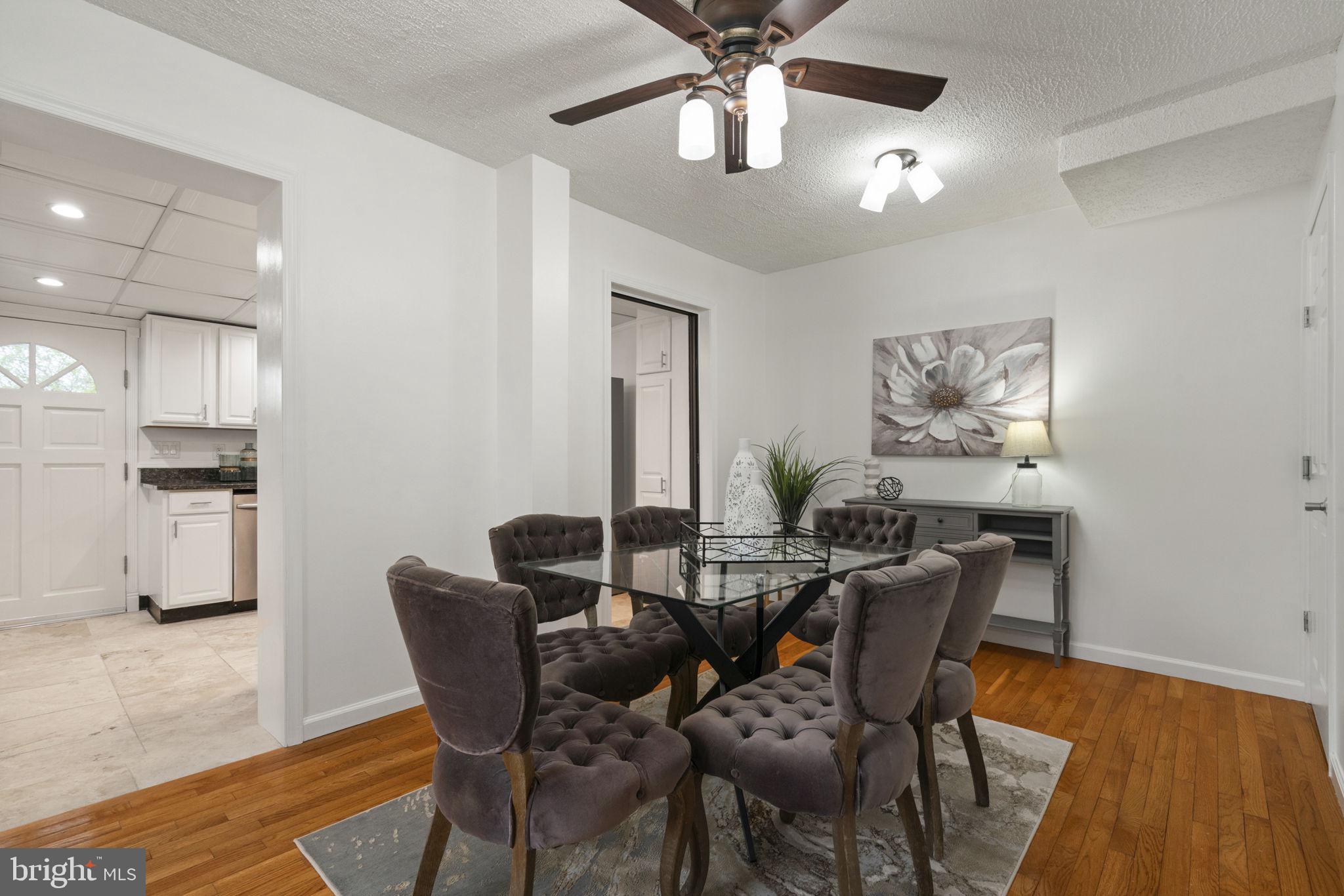 2732 Fort Drive Alexandria, VA 22303 - Photo 11 of 47 a view of a dining room with furniture and wooden floor