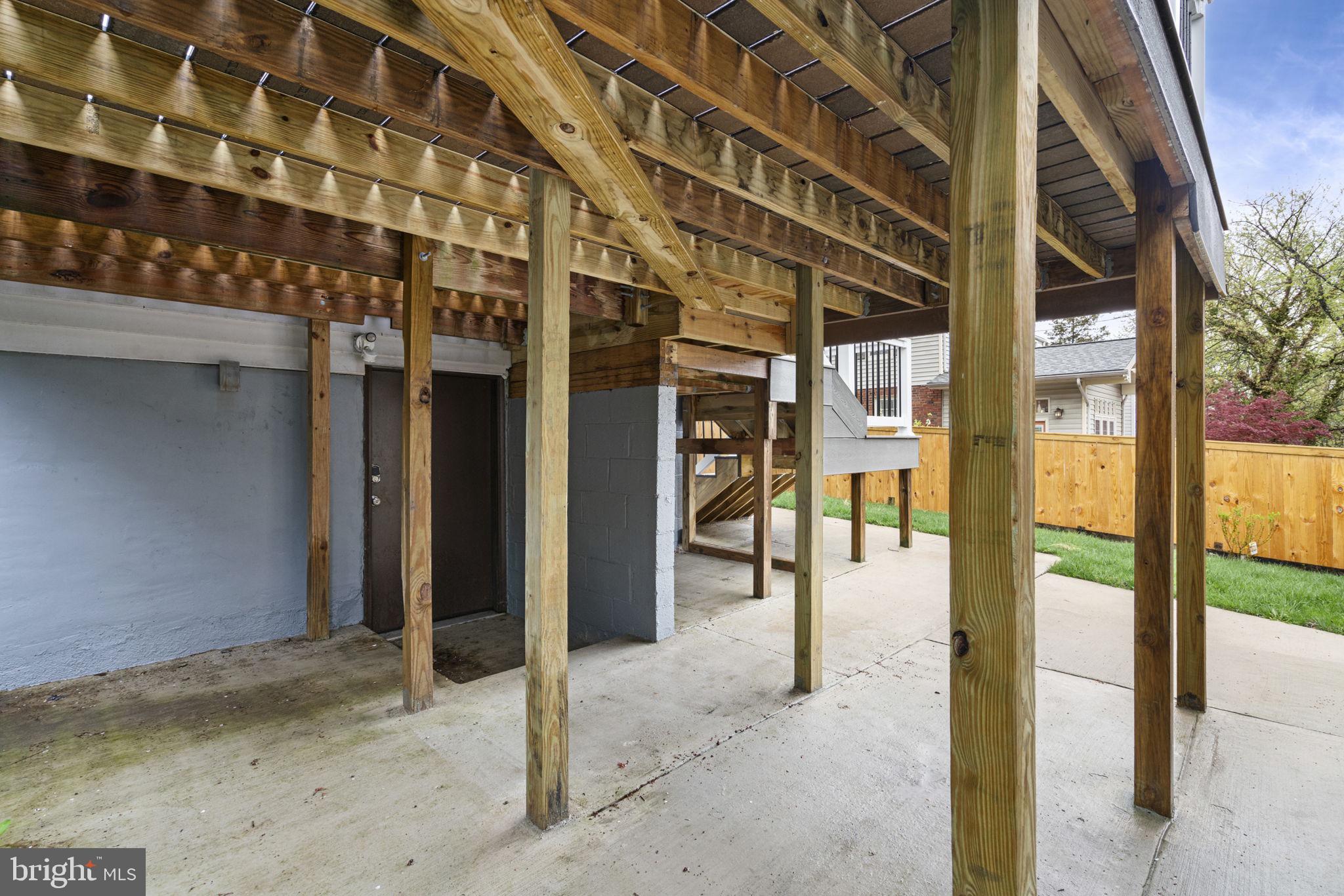 2732 Fort Drive Alexandria, VA 22303 - Photo 41 of 47 a view of a porch with a walk in closet