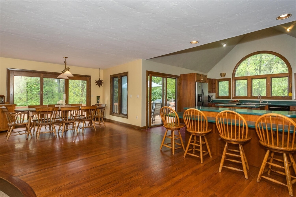 45 Strawberry Lane Canton, MA 02021 - Photo 14 of 32 a view of a dining room with furniture window and wooden floor