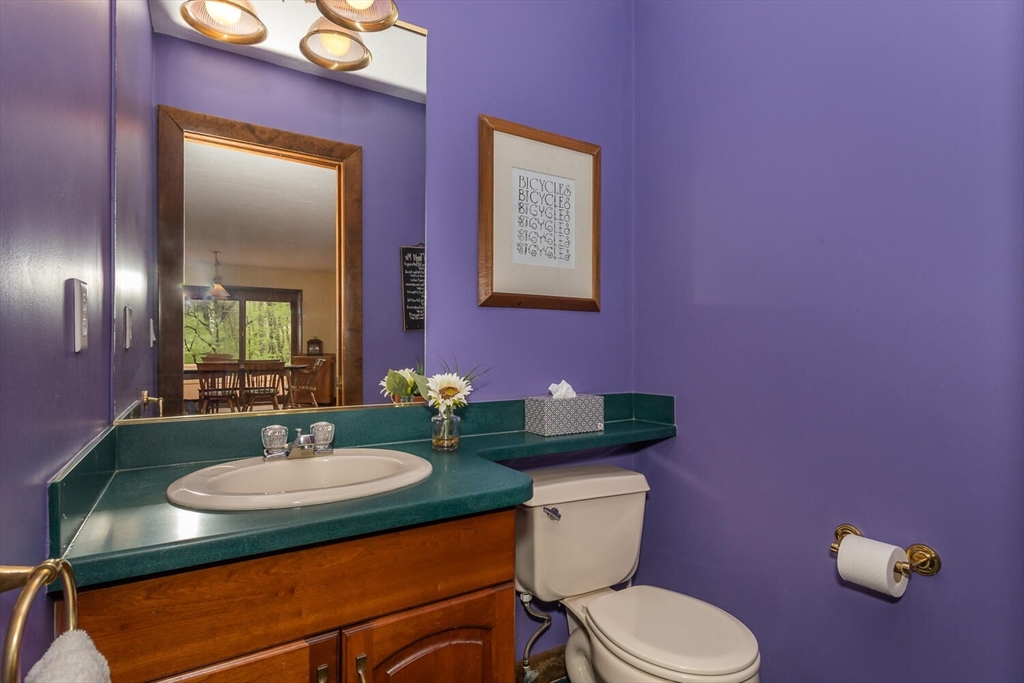 45 Strawberry Lane Canton, MA 02021 - Photo 16 of 32 a bathroom with a toilet sink and mirror