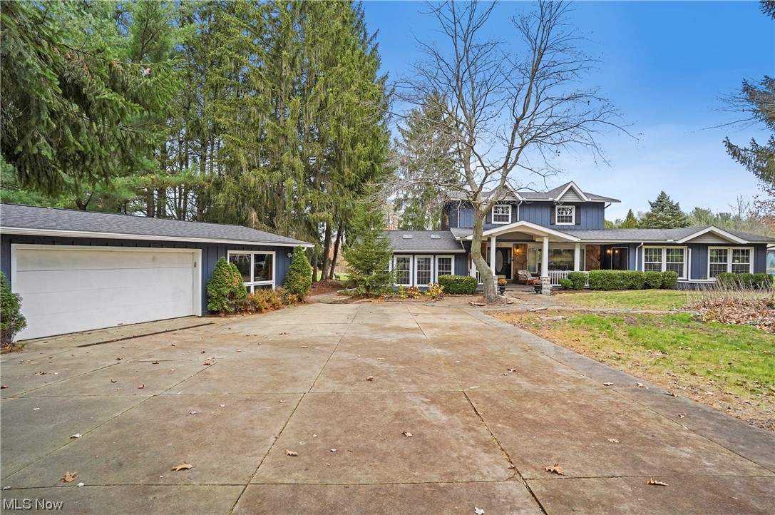 2765 Fixler Road Medina, OH 44256 - Photo 2 of 33 View of front of home with a garage with attached room with a sauna and a shower