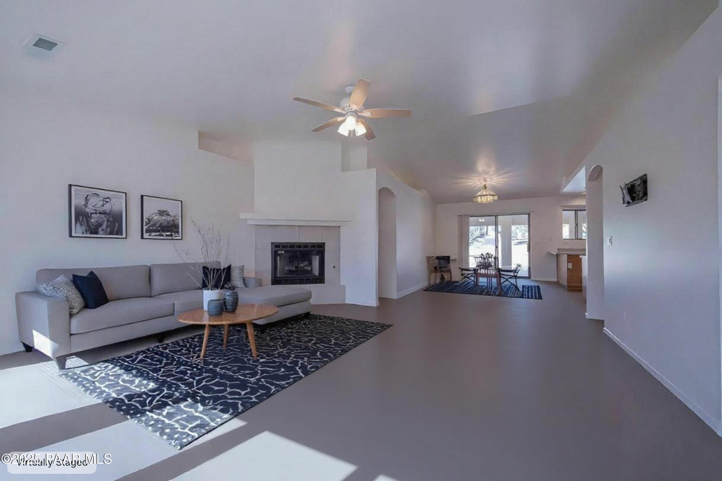 5750 Columbine Road Prescott, AZ 86305 - Photo 45 of 47 Open Floor Plan Staged