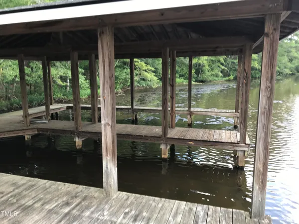 a view of a lake from a balcony