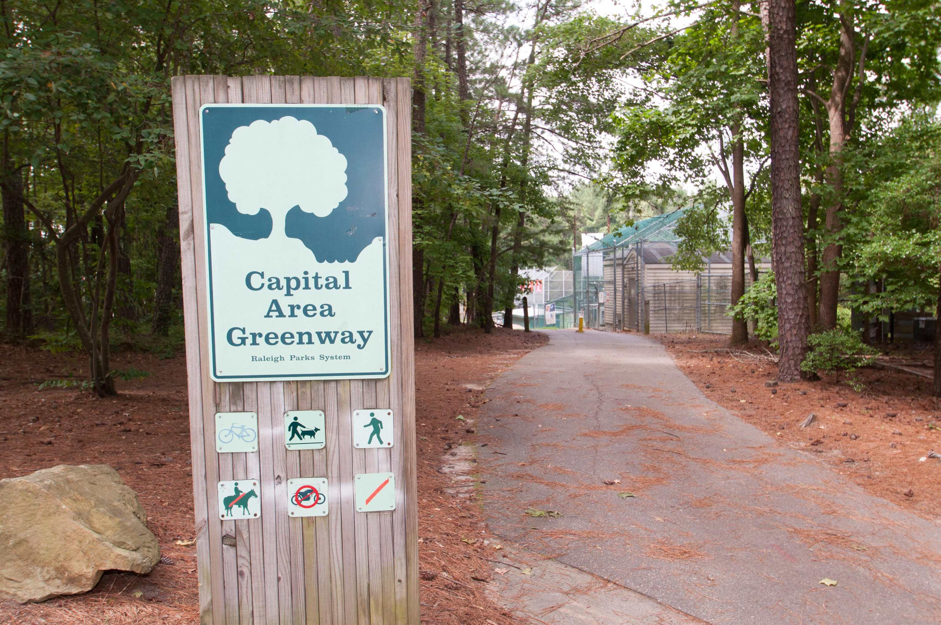 5813 Caledonia Street Raleigh, NC 27609 - Photo 44 of 50 Convenient to Optimist Park Greenway Entrance
