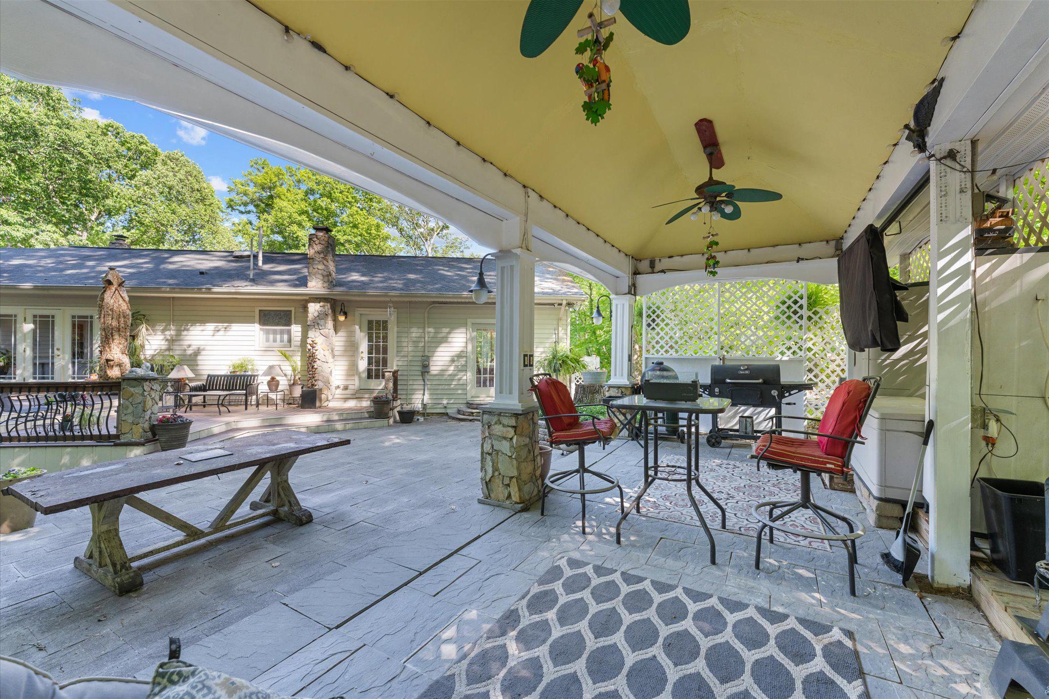 3800 Mountain Road Haymarket, VA 20169 - Photo 31 of 73 Covered outdoor grill and lounge pavilion/gazebo.