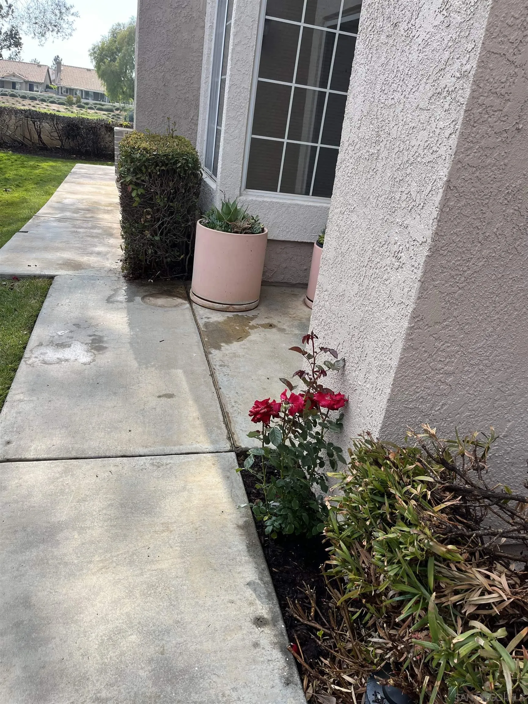 857 Pauma Valley Road Banning, CA 92220 - Photo 3 of 20 a view of front door with potted plant