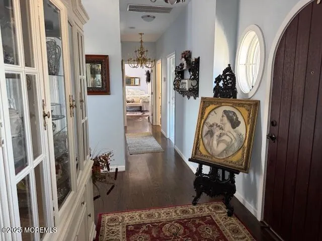 a view of a livingroom with furniture and furniture