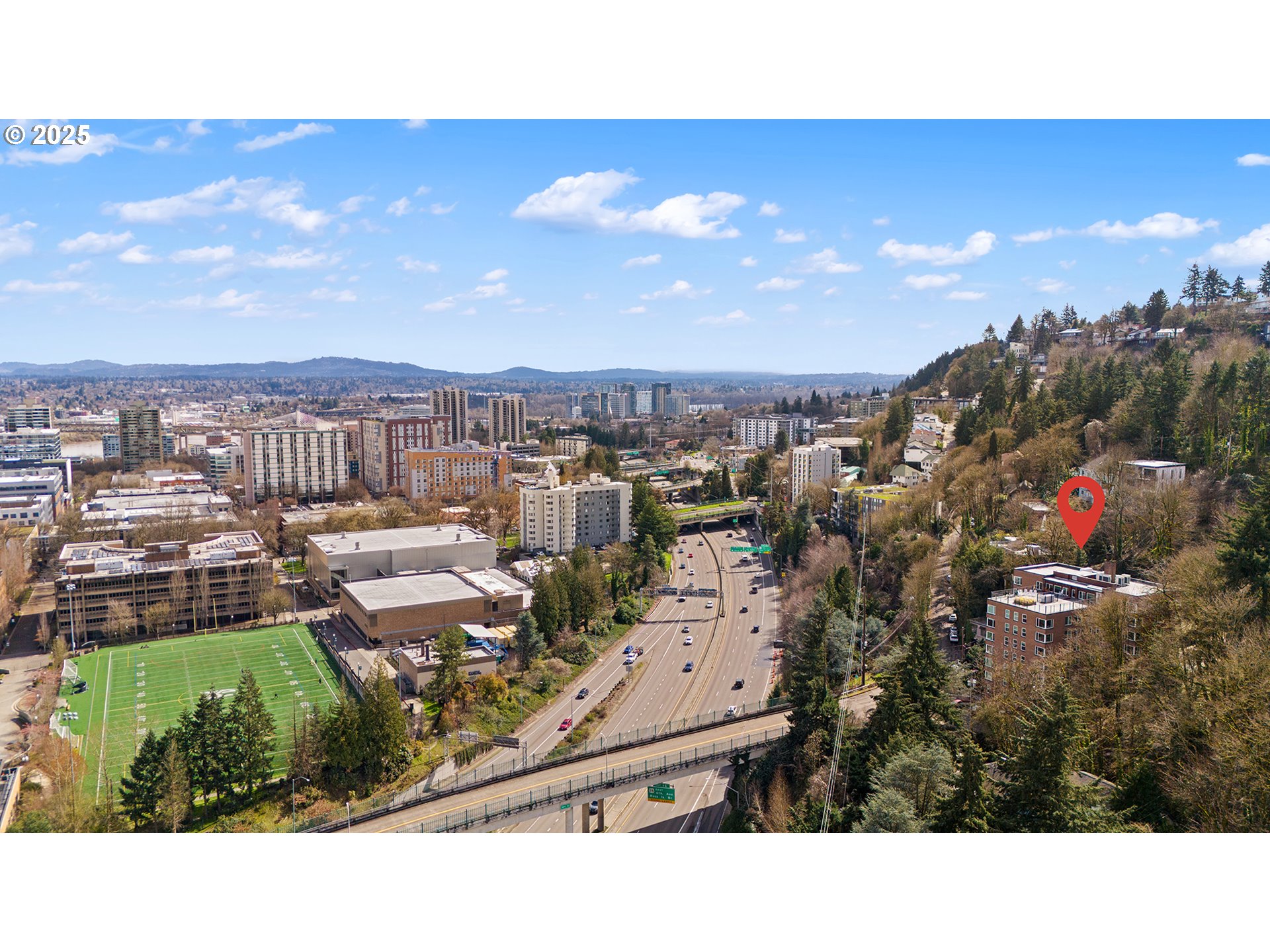 1205 Southwest Cardinell Drive, Unit 704 Portland, OR 97201 - Photo 20 of 23 a view of a city